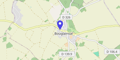 Carte OpenStreetMap — 17 rue de Châteauneuf, Bouglainval