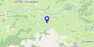 Carte OpenStreetMap — Le Bourg, Chastreix