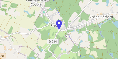 Carte OpenStreetMap — 36 route du Centre, Pleure