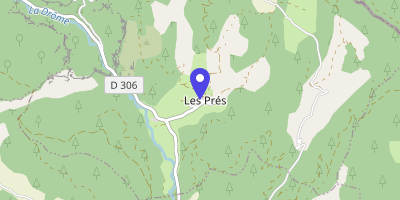 Carte OpenStreetMap — Le Village, Les Prés