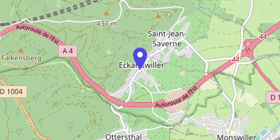 Carte OpenStreetMap — 73 rue Principale, Eckartswiller