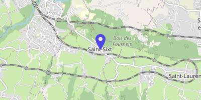 Carte OpenStreetMap — 1 route du Village, Saint-Sixt
