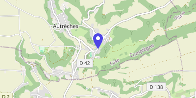 Carte OpenStreetMap — 10 rue du Point-du-Jour, Autrêches