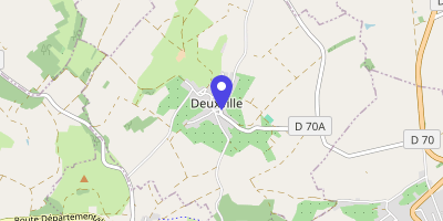 Carte OpenStreetMap — 4 rue de l'Église, Deuxville