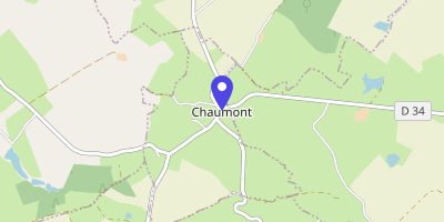 Carte OpenStreetMap — Le Bourg, Chaumont