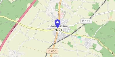 Carte OpenStreetMap — 29 place de l'Hôtel-de-Ville, Beauvoir-sur-Niort