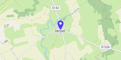 Carte OpenStreetMap — Place de la Mairie, Verpel