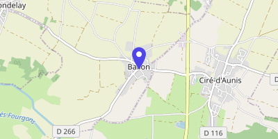 Carte OpenStreetMap — 1 rue des Rampots, Ballon