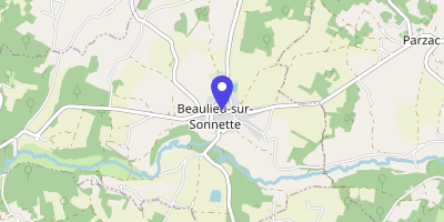 Carte OpenStreetMap — 9 rue des Alambics, Beaulieu-sur-Sonnette