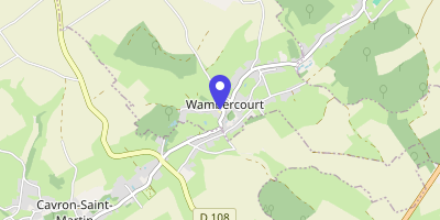 Carte OpenStreetMap — 1 rue de l'Église, Wambercourt