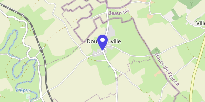 Carte OpenStreetMap — 23 rue Principale, Doudeauville
