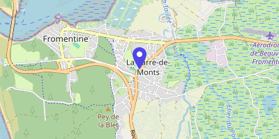 Carte OpenStreetMap — 34 route de Saint-Jean-de-Monts, La Barre-de-Monts
