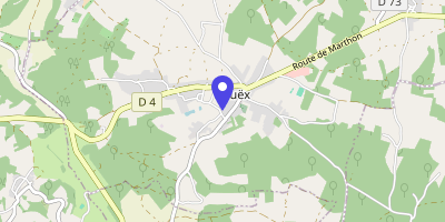 Carte OpenStreetMap — 100 rue de la Mairie, Bouëx