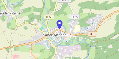 Carte OpenStreetMap — Place du Général-Leclerc, Sainte-Ménehould