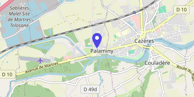 Carte OpenStreetMap — 22 rue de Savoie, Palaminy