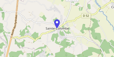 Carte OpenStreetMap — 30 route de Hagetmau, Sainte-Colombe