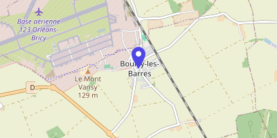 Carte OpenStreetMap — Rue du Bourg, Boulay-les-Barres