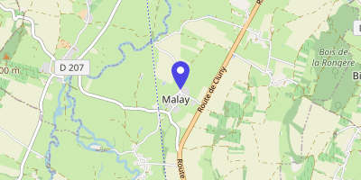 Carte OpenStreetMap — Le Bourg, Malay