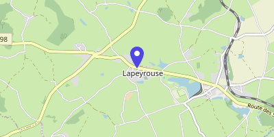 Carte OpenStreetMap — 6 rue de la Liberté, Lapeyrouse