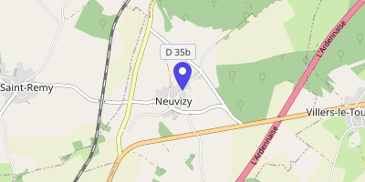 Carte OpenStreetMap — 6 rue Simon, Neuvizy
