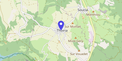 Carte OpenStreetMap — 9 rue de la Fontaine, Thoiria