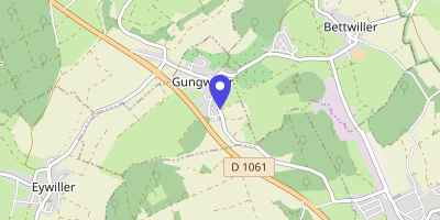 Carte OpenStreetMap — 8 rue de la Vieille-Poste, Gungwiller