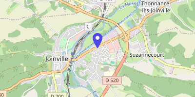 Carte OpenStreetMap — Place du Général-Leclerc, Joinville