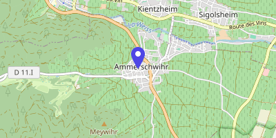 Carte OpenStreetMap — 2 rue de la Reconnaissance, Ammerschwihr