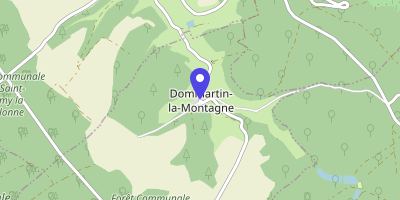 Carte OpenStreetMap — 6 rue Basse, Dommartin-la-Montagne