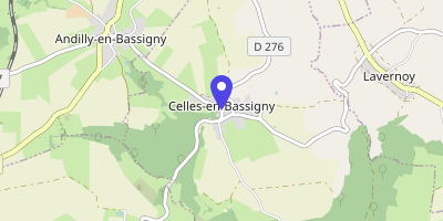 Carte OpenStreetMap — 1 rue Pont-de-Jacquotte, Celles-en-Bassigny