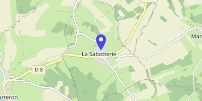 Carte OpenStreetMap — 5 la rue du Bois, La Sabotterie