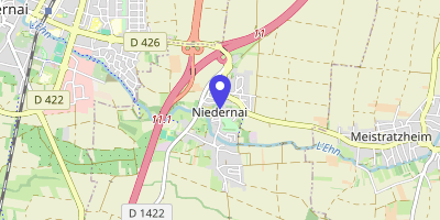 Carte OpenStreetMap — 236 rue Principale, Niedernai
