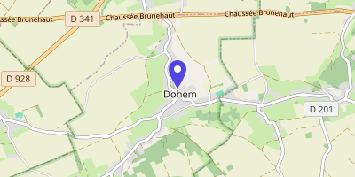 Carte OpenStreetMap — 17 rue de la Mairie, Dohem