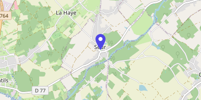 Carte OpenStreetMap — 3 place du 8-Mai-1945, Seur