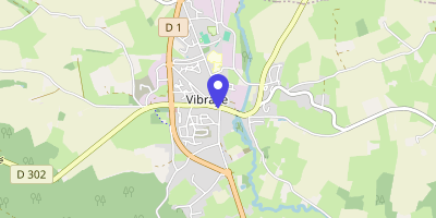 Carte OpenStreetMap — Place de l'Hôtel-de-Ville, Vibraye