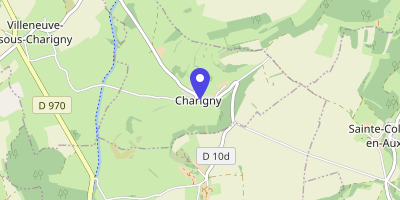 Carte OpenStreetMap — 15 bis chemin de l'Ancienne-Route, Charigny