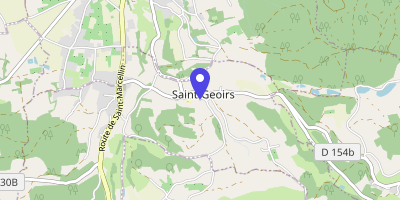 Carte OpenStreetMap — 10 place Saint-Georges, Saint-Geoirs