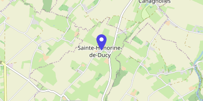 Carte OpenStreetMap — 244 route de l'Eglise, Sainte-Honorine-de-Ducy
