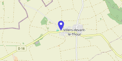 Carte OpenStreetMap — 60 Grande-Rue, Villers-devant-le-Thour