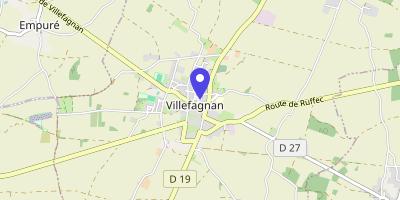 Carte OpenStreetMap — 14 rue du Docteur-Feuillet, Villefagnan