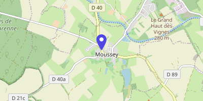 Carte OpenStreetMap — 6 rue de Bourdonnay, Moussey