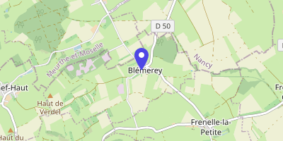 Carte OpenStreetMap — 43 route d'Oelleville, Blémerey
