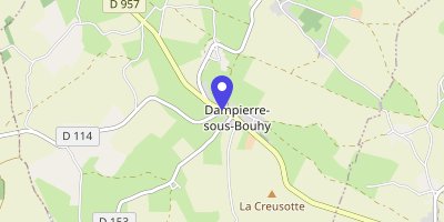Carte OpenStreetMap — 2 route de Bitry, Dampierre-sous-Bouhy