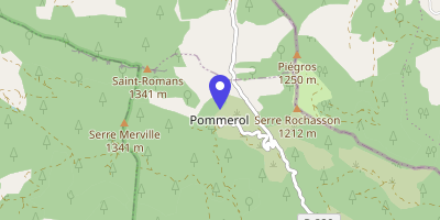 Carte OpenStreetMap — Le Village, Pommerol