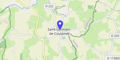 Carte OpenStreetMap — 16 rue de la Forge, Saint-Germain-de-Coulamer