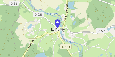 Carte OpenStreetMap — 6 route de Verneuil, Le Pondy