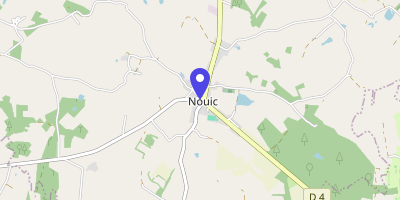 Carte OpenStreetMap — 1 place Docteur-Justin-Labuze, Nouic