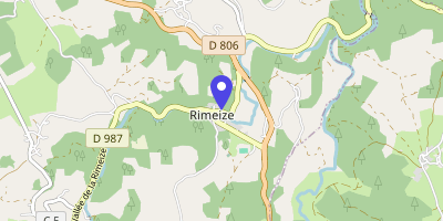 Carte OpenStreetMap — 6 avenue de la Mairie, Rimeize