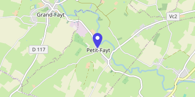 Carte OpenStreetMap — 33 rue du Village, Petit-Fayt
