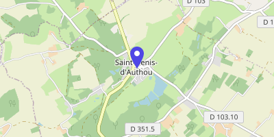 Carte OpenStreetMap — 1 rue Principale, Saintigny